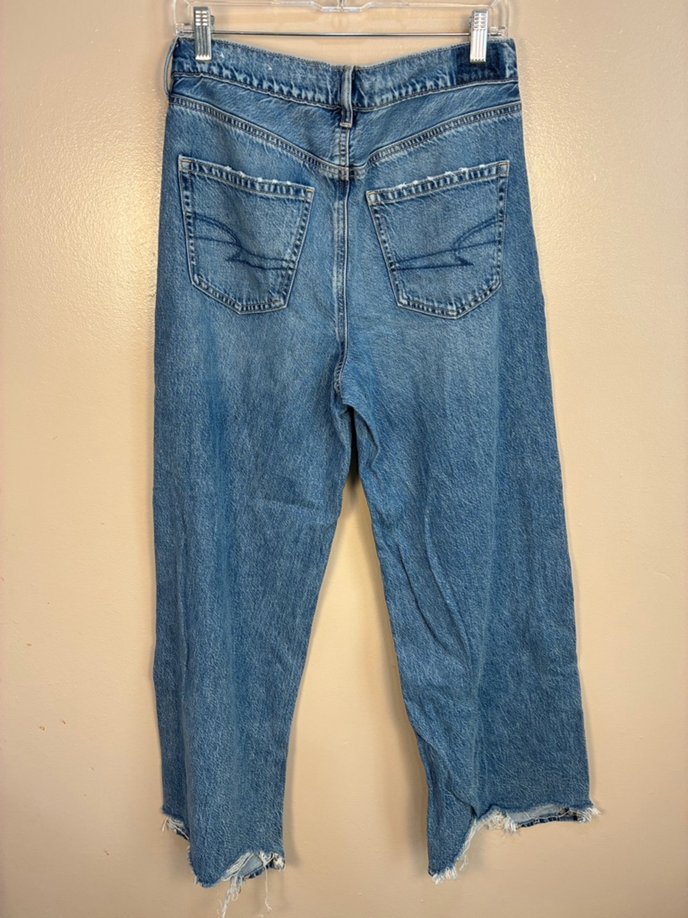 American Eagle Super High Rise Baggy Wide Leg Jeans - Picture 10 of 13